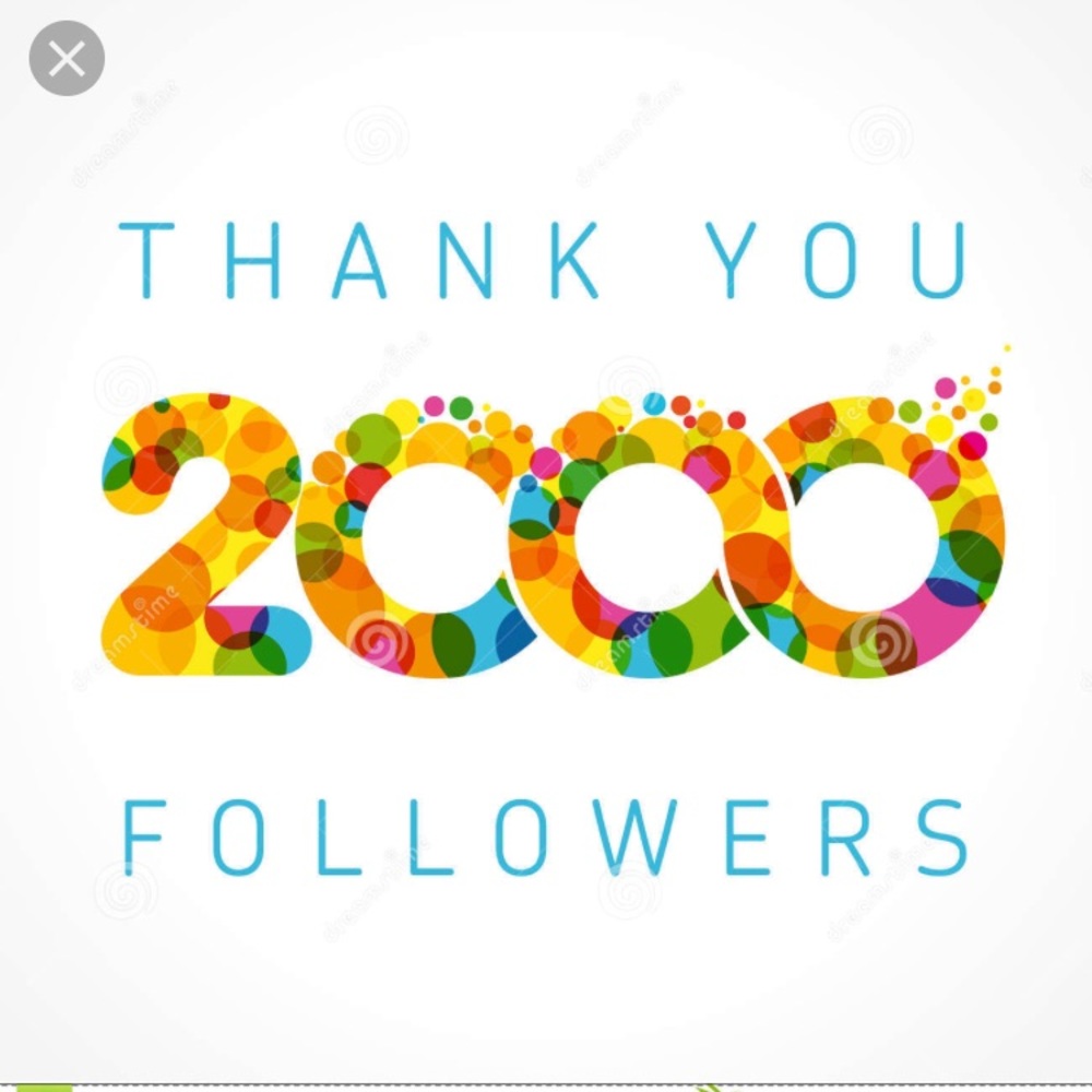 2K!! Thank you guys so much! Let’s keep it going!